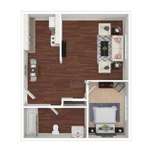 Courtyard 1x1 05 05 floor plan